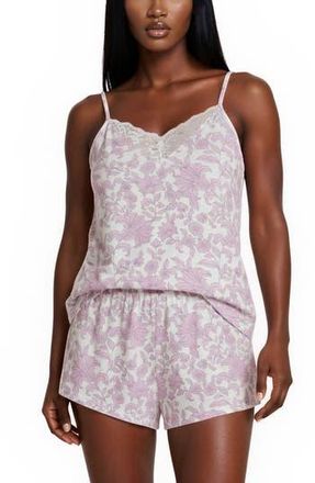 Flora Nikrooz Stacy 4-Piece Pajama Set in Lavender at Nordstrom Rack, Size X-Large
