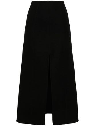 Ermanno Scervino Gonna midi svasata - Nero