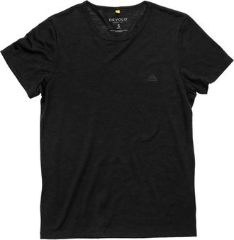 Devold Active Tee Merinoshirt f&uuml;r Damen | schwarz