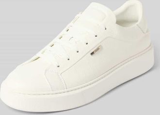 Antony Morato Sneaker aus Leder mit Label-Detail Modell ARTEM in Weiss, Gr&ouml;&szlig;e 40