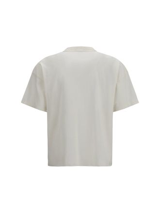 Represent Mens Westside T-Shirt Flat White Cotton T-Shirts And Polos