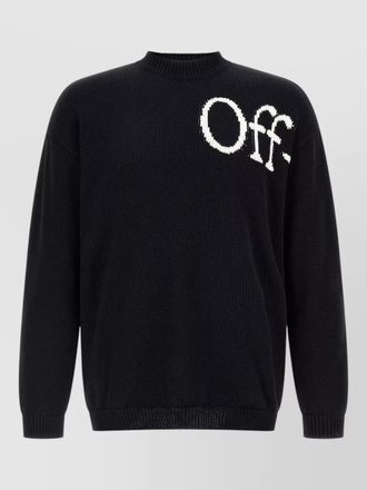 Off-white cotton jumper