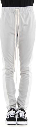 EPTM. Mens Track Pant In Grey/white