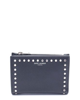 Saint Laurent Studded Wallet (Authentic Pre-Loved)