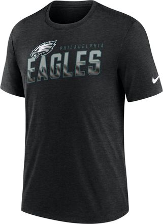 Nike Philadelphia Eagles Nike Mens NFL T-Shirt in Black | NJFD00H86-Y8X