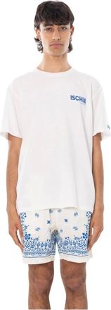 MC2 Saint Barth Tops, Heren, Wit, M, Katoen, Portland T-shirt