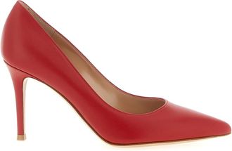 Gianvito Rossi Dames, Schoenen, Rood, Maat: 37 1/2 EU Leer