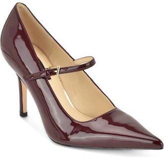 Nine West Gorjus Pointed Toe Pump in Dark Red at Nordstrom, Size 10.5