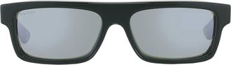 Gucci Silver Browline Mens Sunglasses GG1616S 003 57