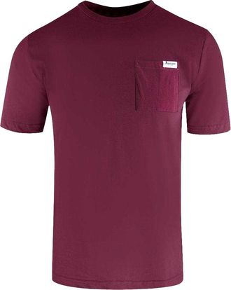 Aquascutum Heren Actief Zak-T-shirt (Bourgondi&euml;)