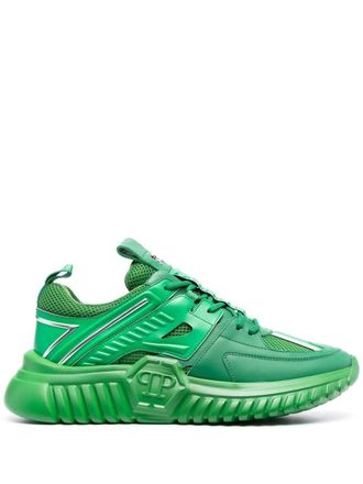 Philipp Plein Sneakers Hexagon Runner - Verde