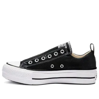 Converse (WMNS) Converse Chuck Taylor All Star Platform Slip Thick Sole Black White 563456F