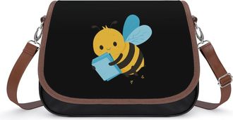 Generic Cute Bee Fashion Womens Crossbody Bags Novelty Handbag Shoulder Bag Purse
