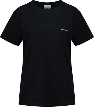 Isabel Marant Isabel Marant, T-Shirts, female, Black, Size: XS Zafferh T-Shirt