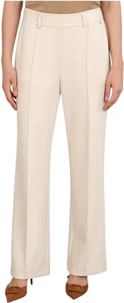 Nukus Nukus, Broeken, Dames, Beige, 2Xl, Jill Pants Suedine