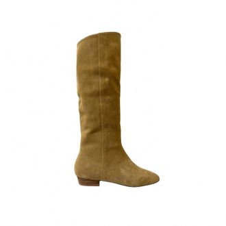 Silent D Womens Monika Boot In Natural Suede