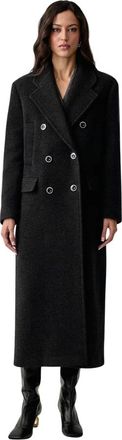Pinko Abrigo cruzado - Coats - Mujer - Gris - XS