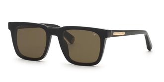 Philipp Plein SPP212 0700 Mens Sunglasses Black Size 55