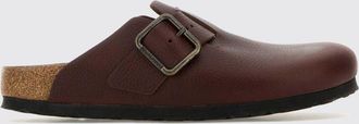 Birkenstock Mules Boston in pelle martellata
