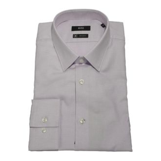 HUGO BOSS Overhemden, Heren, Wit, M, Katoen, Eliott Shirt