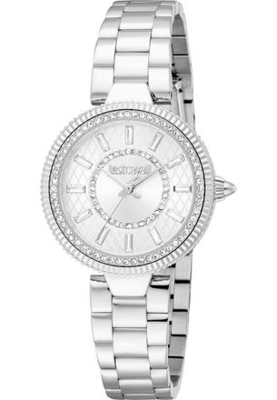 Just Cavalli Womens JC1L308M0035 Ladies Glam Chic Ostentatious Watch - Silver - One Size