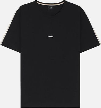 HUGO BOSS Mens BOSS Unique T-Shirt, Black - Size: 38