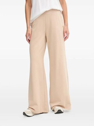 Emporio Armani side-pockets trousers - women - Cotton/Elastane - S - Neutrals