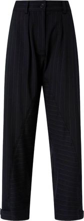 Pinko Trousers Blu Bianco