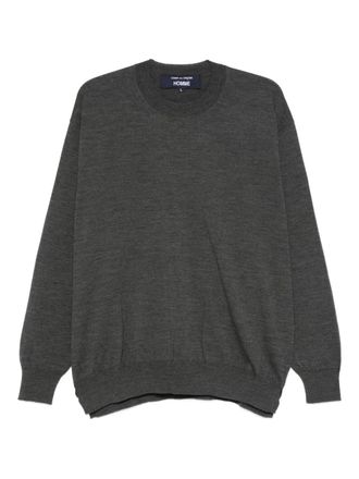 Comme Des Garçons wool jumper - men - Wool - M - Grey