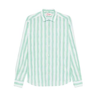 MC2 Saint Barth Casual Shirts - Heren - Casual Overhemden - Groen - 2XL - Overhemden