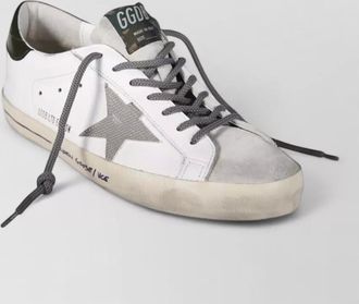 Golden Goose star detail sneakers with contrast heel tab