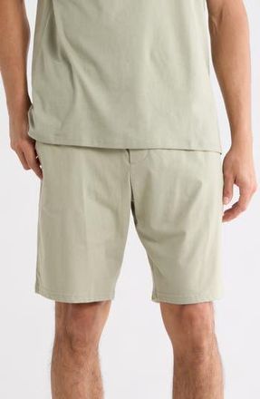 Nordstrom Rack Cotton Basic Sleep Shorts in Green Seagrass at Nordstrom Rack, Size X-Large