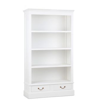 Moycor Librer&iacute;a madera blanca alt. 180 cm