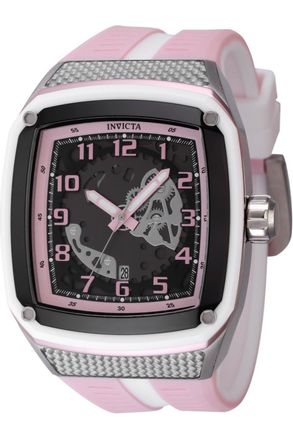 Invicta Racing - JM Limited Edition 48069 Heren Horloge - Quartz Uurwerk - Roestvrij Staal met grijze Wijzerplaat - 45mm