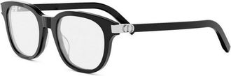 Dior Icon O S5I Eyeglasses - Heren - Brillen - Zwart - 51 MM - Accessoires