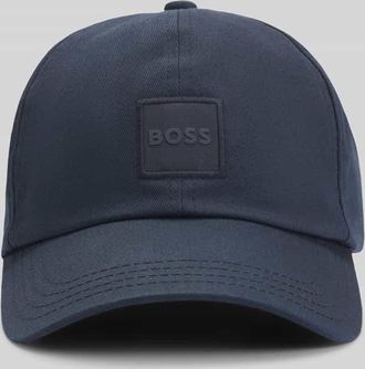 HUGO BOSS Basecap aus reiner Baumwolle Modell DERREL in Marine, Gr&ouml;&szlig;e 1