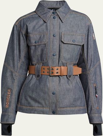 Moncler Daintree Hooded Down Ski Jacket