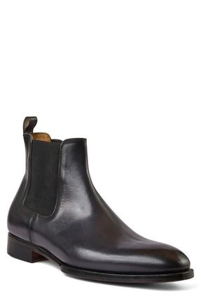 Bruno Magli Emiliano Chelsea Boot in Grey Calf at Nordstrom, Size 10.5