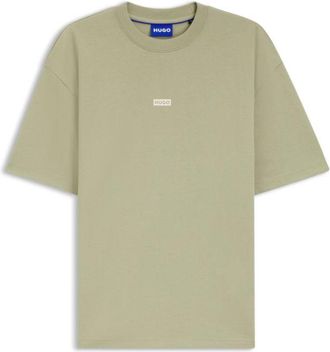 HUGO BOSS Logo-print T-shirt in cotton jersey