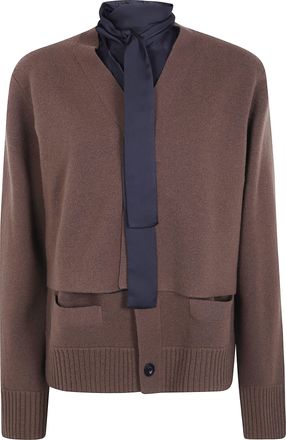 sacai Sweater Wool Knit Costruzione Autunno Inverno