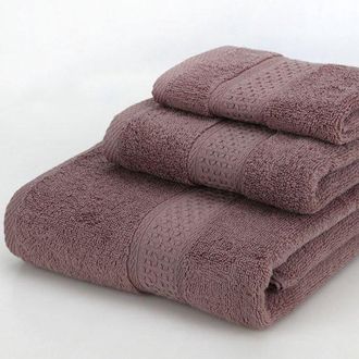 OEM Juego De Toallas (2 Toallas Cuadradas + 2 Toallas Normales + 2 Toallas De Ba&ntilde;o), 100% Algod&oacute;n, Dimensiones: 33 X 33 Cm + 33 X 74 Cm + 70 X 140 Cm