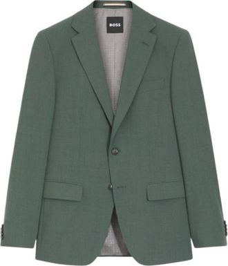 HUGO BOSS Jassen > Blazers - Heren - Blazers - Groen - M - Jassen