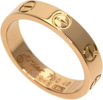 Cartier Pink Gold (18K) Band Ring (Pre-Owned)