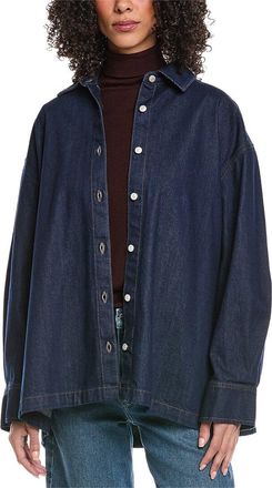 7 For All Mankind Pleated Overshirt