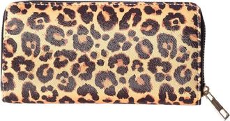 Banned Apparel Banned Womens Wild At Heart Leopard Print Wallet