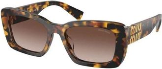 Miu Miu Sunglasses, female, Brown, 53 MM, MU 07Ys Sunglasses