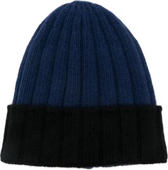 Daniele Fiesoli ribbed-knit beanie hat - men - Fabric - One Size - Blue