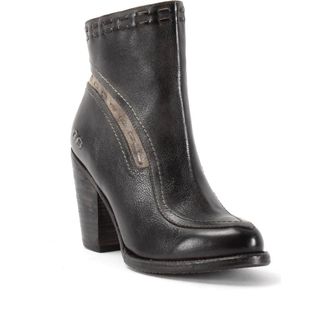 Bed St&uuml; Yuno Heeled Bootie in Black Icicle Rustic at Nordstrom, Size 5.5B