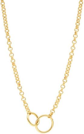 SHYMI Infinity Pendant Necklace in Gold at Nordstrom