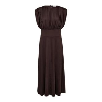 Co'Couture Dames, Jurken, Bruin, Maat: M